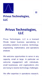 Mobile Screenshot of privustech.com