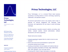 Tablet Screenshot of privustech.com